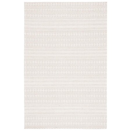 Safavieh 4 x 6 ft. Marbella Hand Woven Rectangle Area Rug, Ivory & Beige MRB327A-4